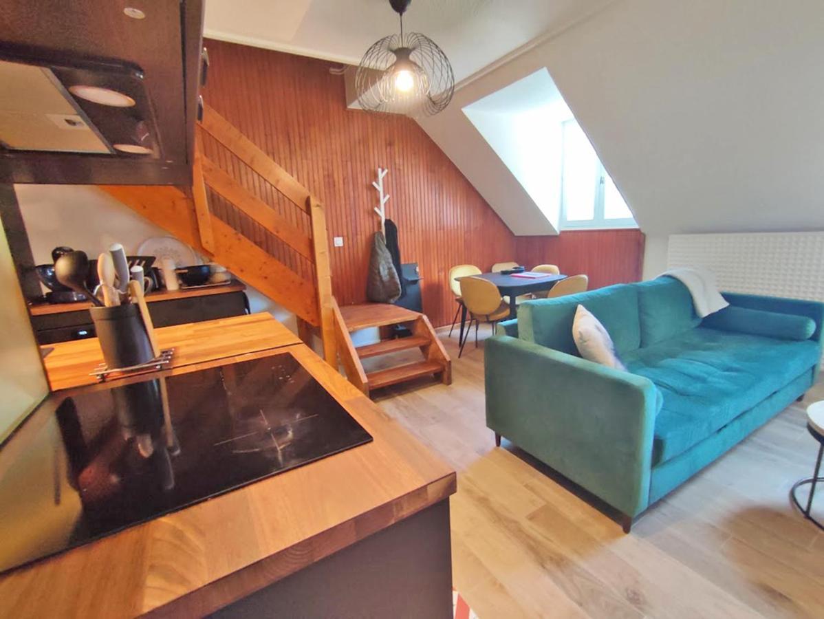 Au Cocon De Joy, T3 Duplex, Wifi, 4 Personnes Leilighet Bagnères-de-Luchon Eksteriør bilde